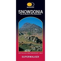 Snowdonia the Glyderau and the Carneddau (Superwalker)