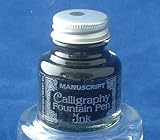 Review Manuscript  / Calligraphy Ink, 30 ml bottle, for all pens, black