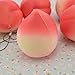 Smilucky 1 Piece 3.12 Inch Simulation Pink Peach Squishy Bread Phone Strap