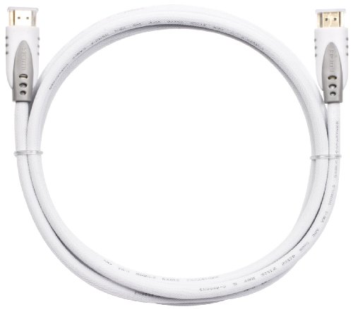 PS3 HDMI Cable, weiß, 1.3c cat. 2 1080p vergoldete Kontakte, 2 fache Abschirmung