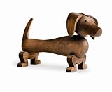 Rosendahl Walnut Dog Wooden Toy by Kay Bojesen