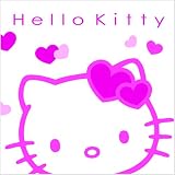 20 serviettes Hello Kitty Roses