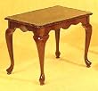 Queen Anne Collection Square End Table in Cherry Finish By Coaster Furniture