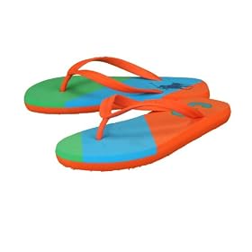 Polo Ralph Lauren 'Kane' Flip Flops Mens - Orange by Polo Ralph Lauren