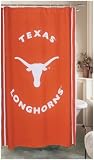 Texas Longhorns Combo Shower Curtain & 3 Piece Bath Rug Set