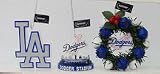 Los Angeles Dodgers 3 Pack Ornaments from Forever Collectibles