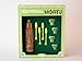 Shag Moatu Decanter & Skull Shot Glasses with Swizzle Sticks