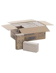 BISS: Georgia-Pacific Envision 23304 Brown Multifold Paper Towel, 9.4" Length x 9.2" Width (Case of 16 Packs, 250 per Pack) - Georgia-Pacific