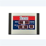Football Scoreboard Desk Clocks,New England Patriots
