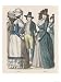 Man: Top Hat with a Tapering Crown and Cut-Away Coat, Women: Buffonts Belt with Medal...