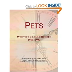Pets: Webster's Timeline History, 1988 - 1999