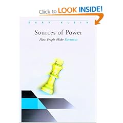 Sources of Power: How People Make Decisions