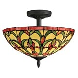 Tiffany Semi Flush Ceiling fixture