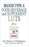 Blood Type A  Food, Beverage and Supplemental Lists