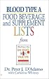 Blood Type A: Food, Beverage and Supplement Lists from Eat Right for Your Type