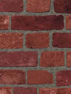 Surface Illusions SF084793 Red Brick Vinyl Wallpaper BC1583056