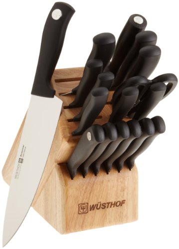 Wusthof Silverpoint II 18-Piece Knife Set with Block