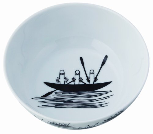 Yamaka Shoten MOOMIN MM704-331 Bob Foundation Bowl, Diameter Approx. 5.9 inches (15 cm), Microwave Safe, Dishwasher Safe, Moomin Goods, Scandinavia, Mother's Day, Gift, Tableware, Gift, Wedding Gift,