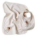 Monkey Burp Cloth & Bib Gift Set