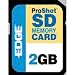 Electronics : 2GB Edge Proshot Sd 130X