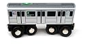 Munipals NYC Subway 4 Car Toy Train Wooden Railway Compatible