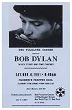 Bob Dylan 1961 Reproduction Concert Poster