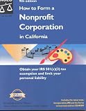 Cover of How to Form a Nonprofit Corporation in California with CDROM by Anthony Mancuso 0873376137