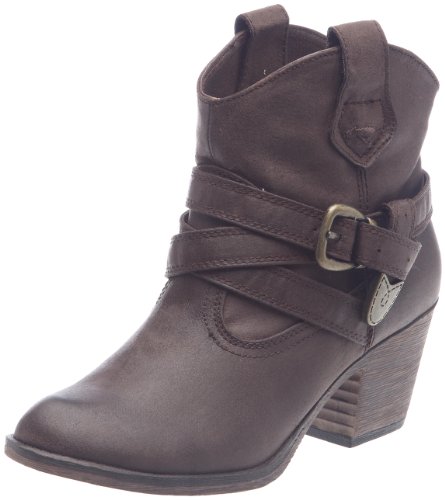 Rocket Dog Women’s Satire Brown Ankle Boots Fabric 5 UK