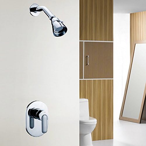 Ling @ All copper Shower Faucet Cold and Hot Taps for Bathroom