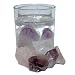 200 Gramm Edelsteinwasser, Wellness Mischung, Edelstein Set zur Wasseraufbereitung, Rosenquarz, Amethyst, Bergkristall - Rohsteine