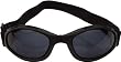 Black Collapsible Tactical Anti-Fog Goggles