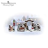 Christmas Gate Village Accessory Set by The Bradford Exchange