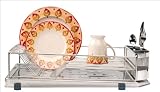 Search : Polder Stainless Steel Dish Rack with Drainer Tray