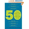 Deals List: 50 Things Every Guy Should Know How to Do: Celebrity and Expert Advice on Living Large