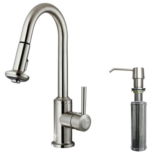 Compare Vigo Vg02012stk2 Pullout Kitchen Spray Faucet Steel
