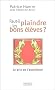 Faut-il plaindre les bons �l�ves ? : Le prix de l'excellence