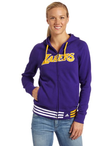 NBA Women's Los Angeles Lakers Nothing But Net Hood (Purple, Medium)