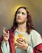 Sacred Heart of Jesus Poster, 13" x 17" - MADE IN ITALY