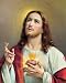 Sacred Heart of Jesus Poster, 13" x 17" - MADE IN ITALY