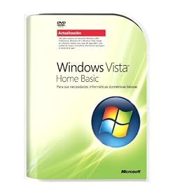 Microsoft Windows Vista Home Basic SPANISH UPGRADE [DVD]