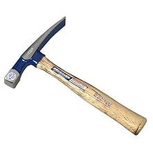Vaughan BL24 24-Ounce Bricklayers Hammer, Flame Treated Hickory Handle, 11 1/2-Inch Long.