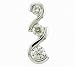Ladies 0.50ct Diamond Three Stone Pendant