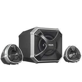 Click here to buy Philips 2.1 Channels 50 Watts RMS Multimedia Speakers by Philips.