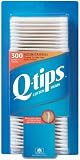 Q-tips Cotton Swabs, Antibacterial, 300-Count Packages (Pack of 8)