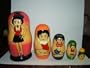Russian Nesting Doll Betty Boop 5 Pieces / 7 in Tall #7.122