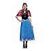 Disguise Women's Frozen Anna Traveling Deluxe Costume