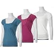 Heritage 1981 Junior Ruffle Yoke Cap Sleeve Top