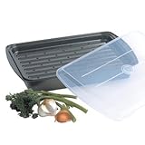 Norpro Nonstick 9-Inch by 13-Inch Pan With Broiler And Lid