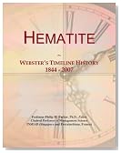 Hematite: Webster's Timeline History, 1844 - 2007