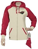 Minnesota Wild Women's Letterman Full-Zip Fleece Hooded Sweatshirt